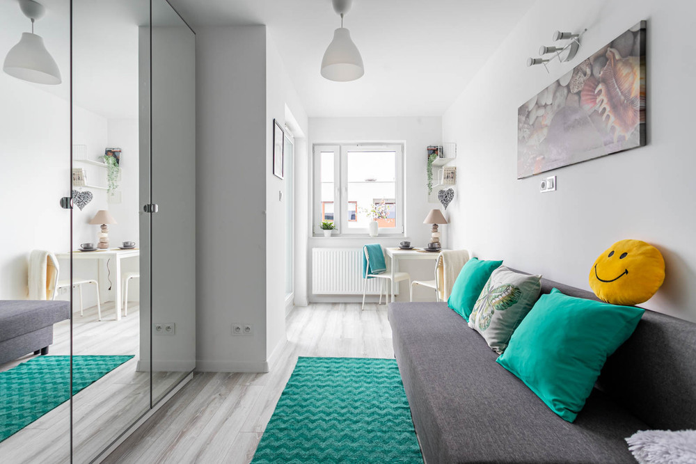 Studio flat with terrace 25 min to Warsaw's center preview