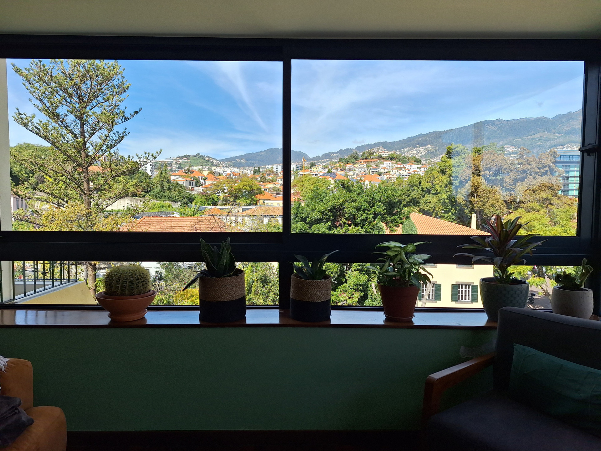 Living room view to the northwest