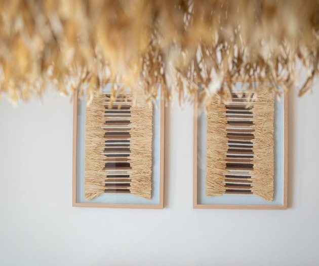 Woven wall art decor