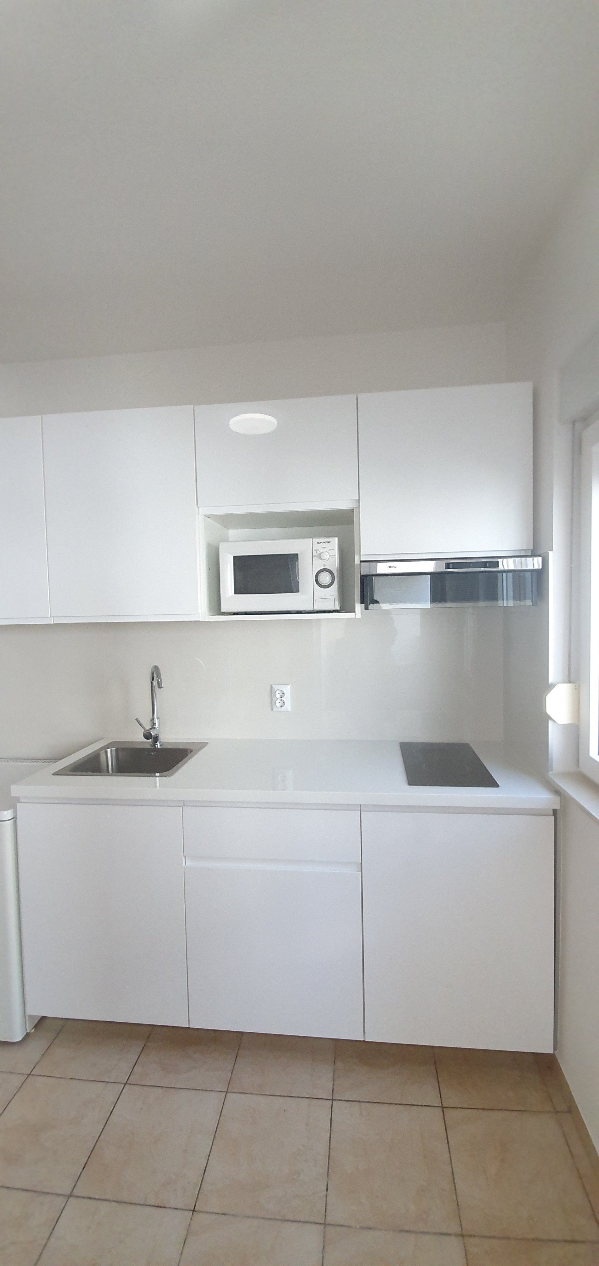 White kitchen with appliances