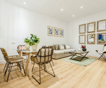 Cozy 2 bedroom apartment in the center of Madrid.