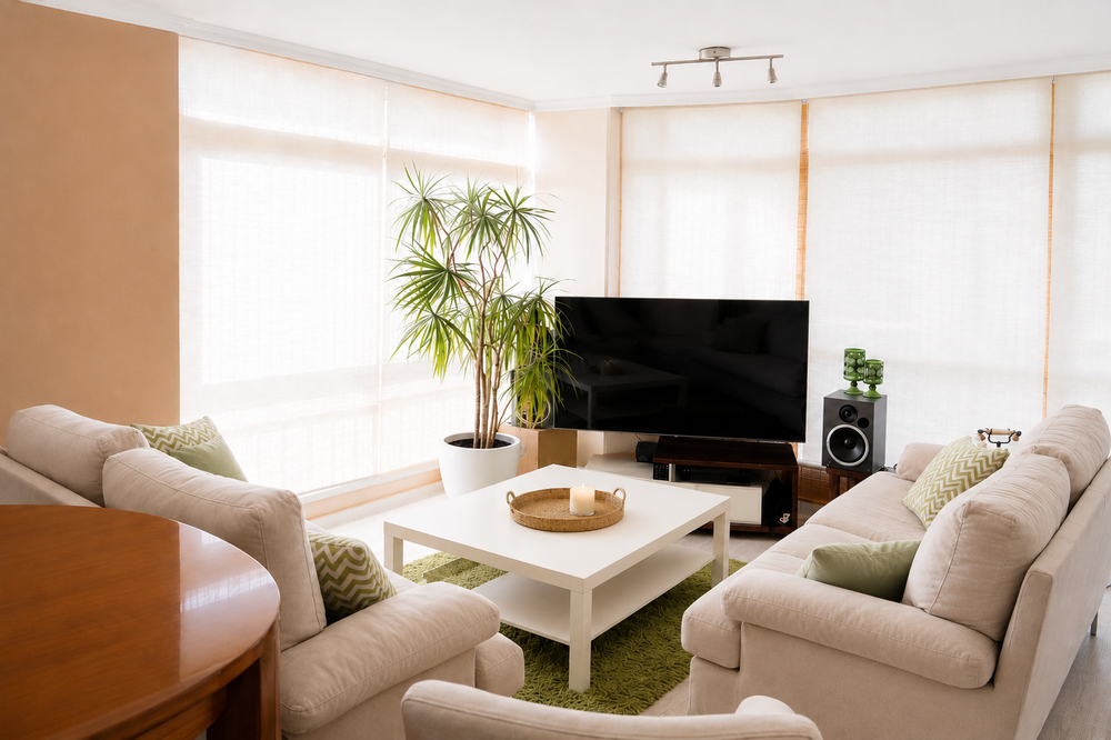 Fully equipped temporary apartment with sea views preview