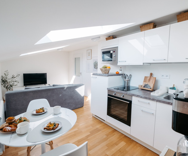 Skylight apartment in Wenceslas Square