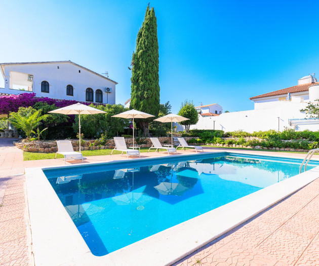 Villa Carmen near Sitges - Pool, A/C,EV&Sea Views