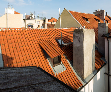 Lovely attic apartment with AWESOME views and A/C!