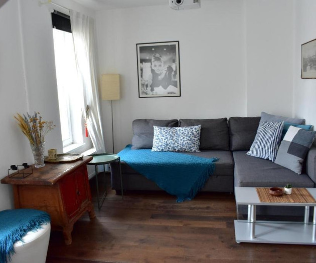 Rooftop terrace loft apartment, home cinema