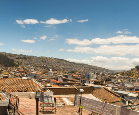 Beautiful view in the heart of Quito