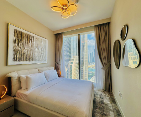 Luxe 4BR | Forte 1 | Fountain & Burj View