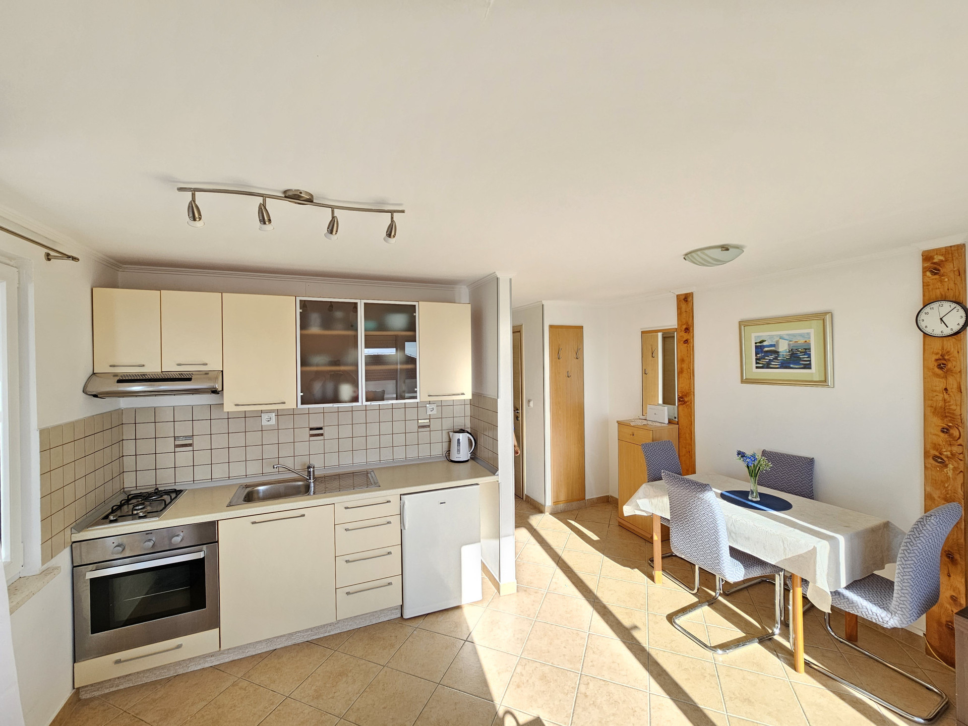 Kitchen and dining space