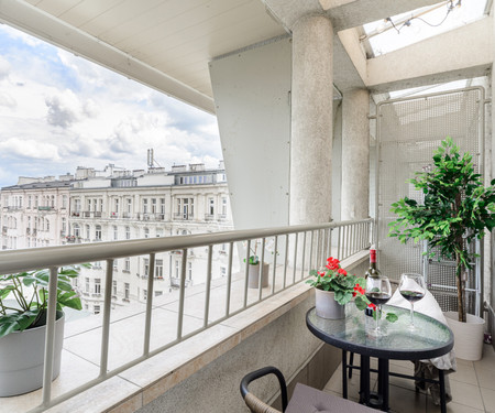 Two-level lux apartment in the centre of  Warsaw