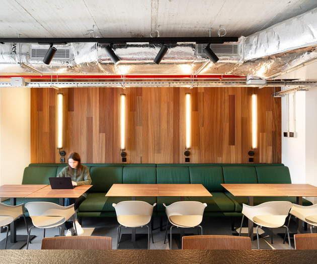 Studio with kitchenette