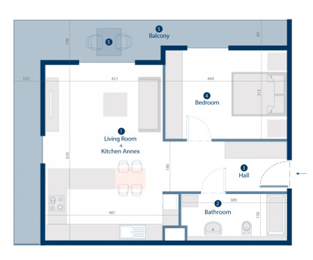 Lubicz Penthouse | Parking | A/C | Peace & Quiet