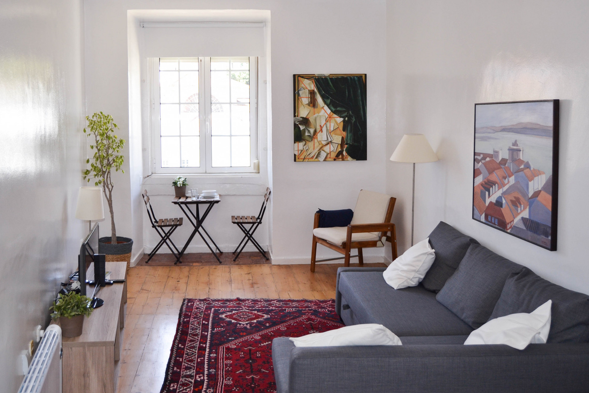 Living Room + Sofa Bed