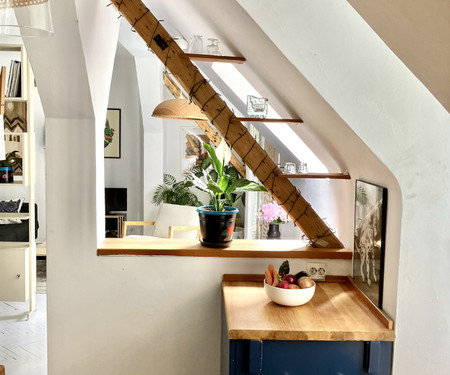 Green and quiet loft in Buda hill