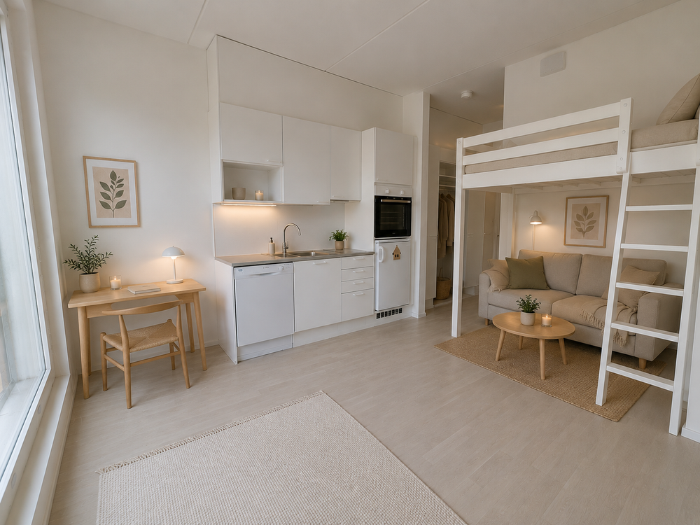 Stylish 21 m2 Studio Home in Rekolanmäki, Vantaa preview