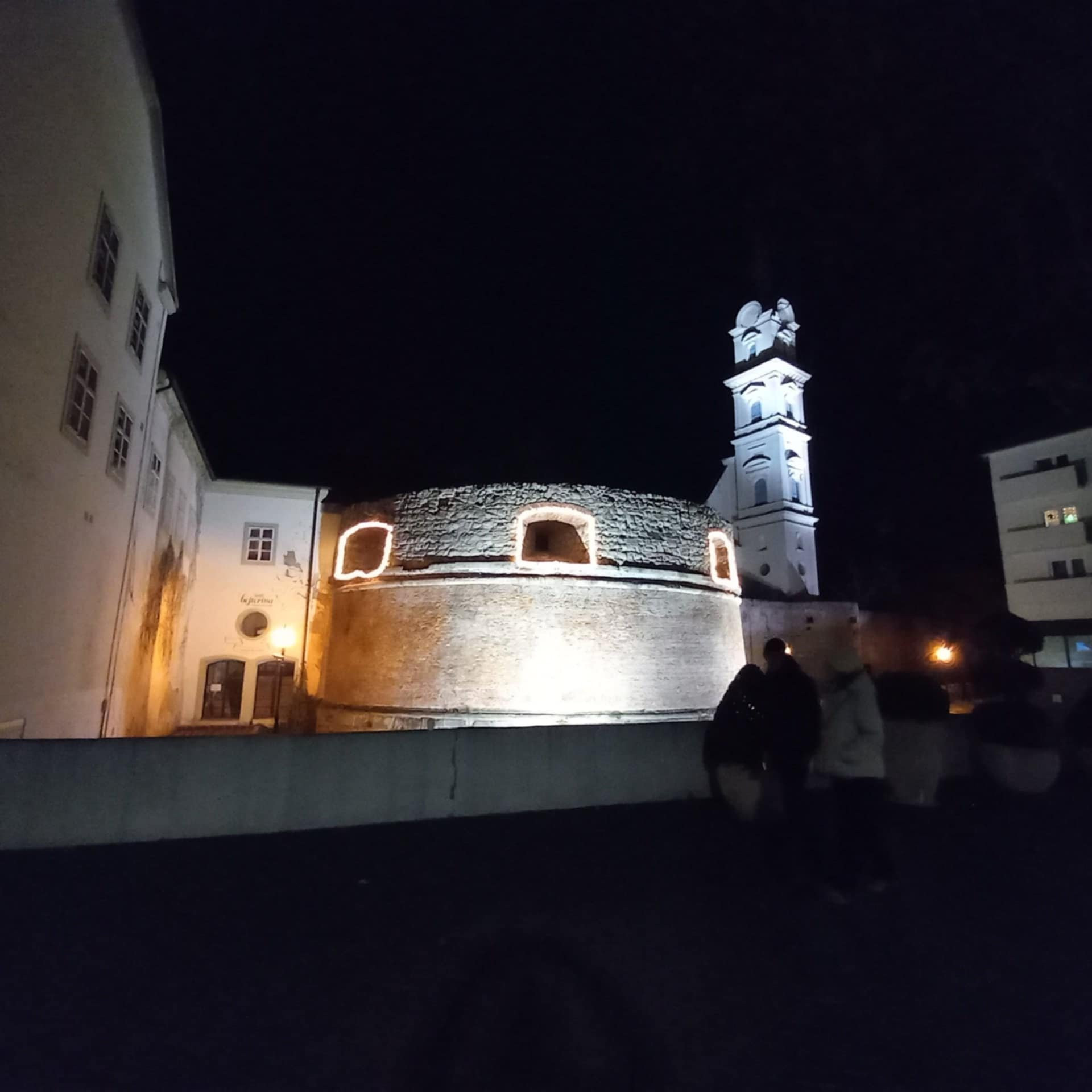 Right Beside The Medieval Tower