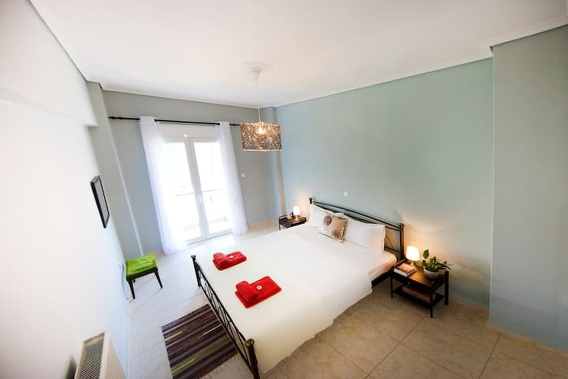 Bedroom with balcony access