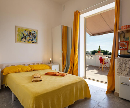 seaview flat in Villa Salentu