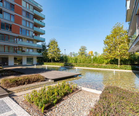 Spacious apartment with a balcony