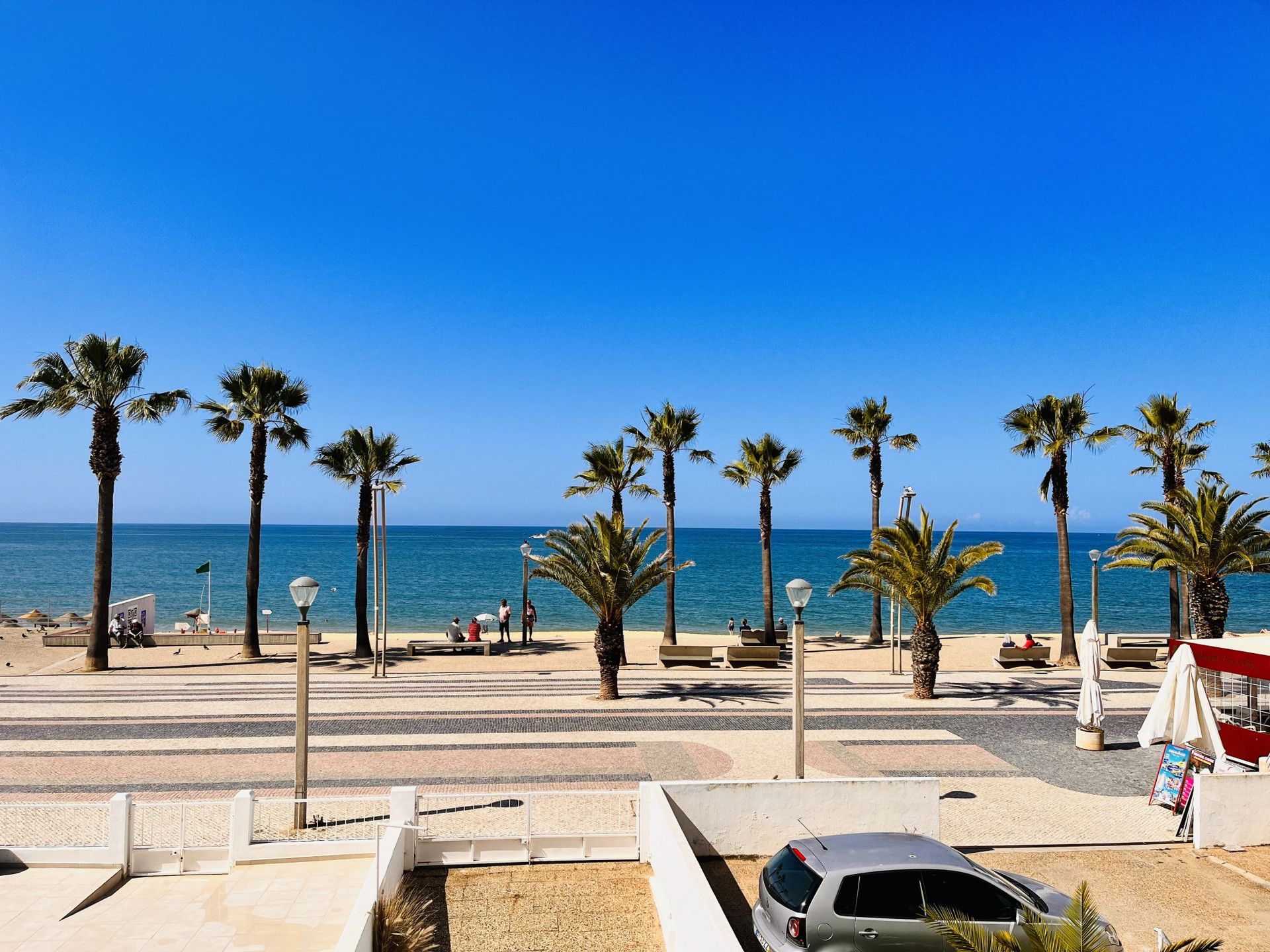 View from the balcony
