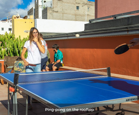 Tenerife coliving in historical house - Aloe room