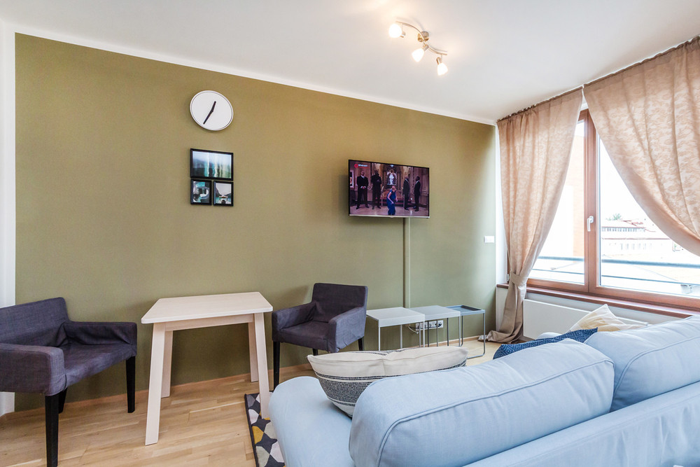 Nad Vltavou Residence-flat with garage, Holesovice