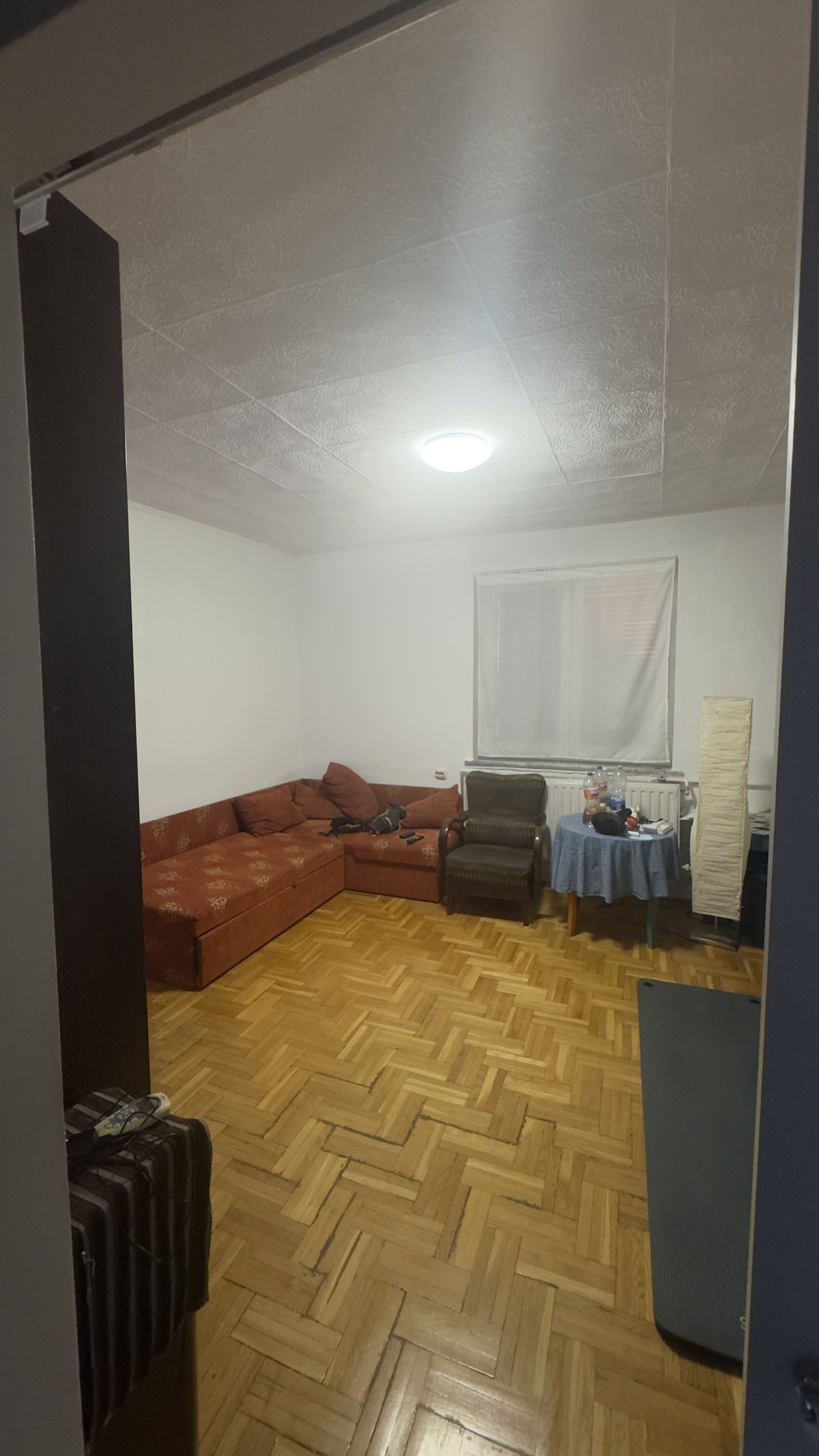 Living room with corner sofa