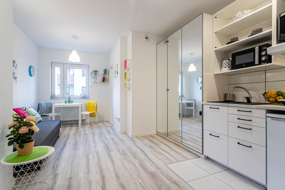 Studio flat 25 min to Warsaw center, close to SWPS preview
