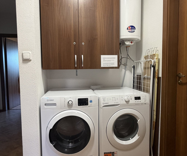 Washer, dryer and water heater