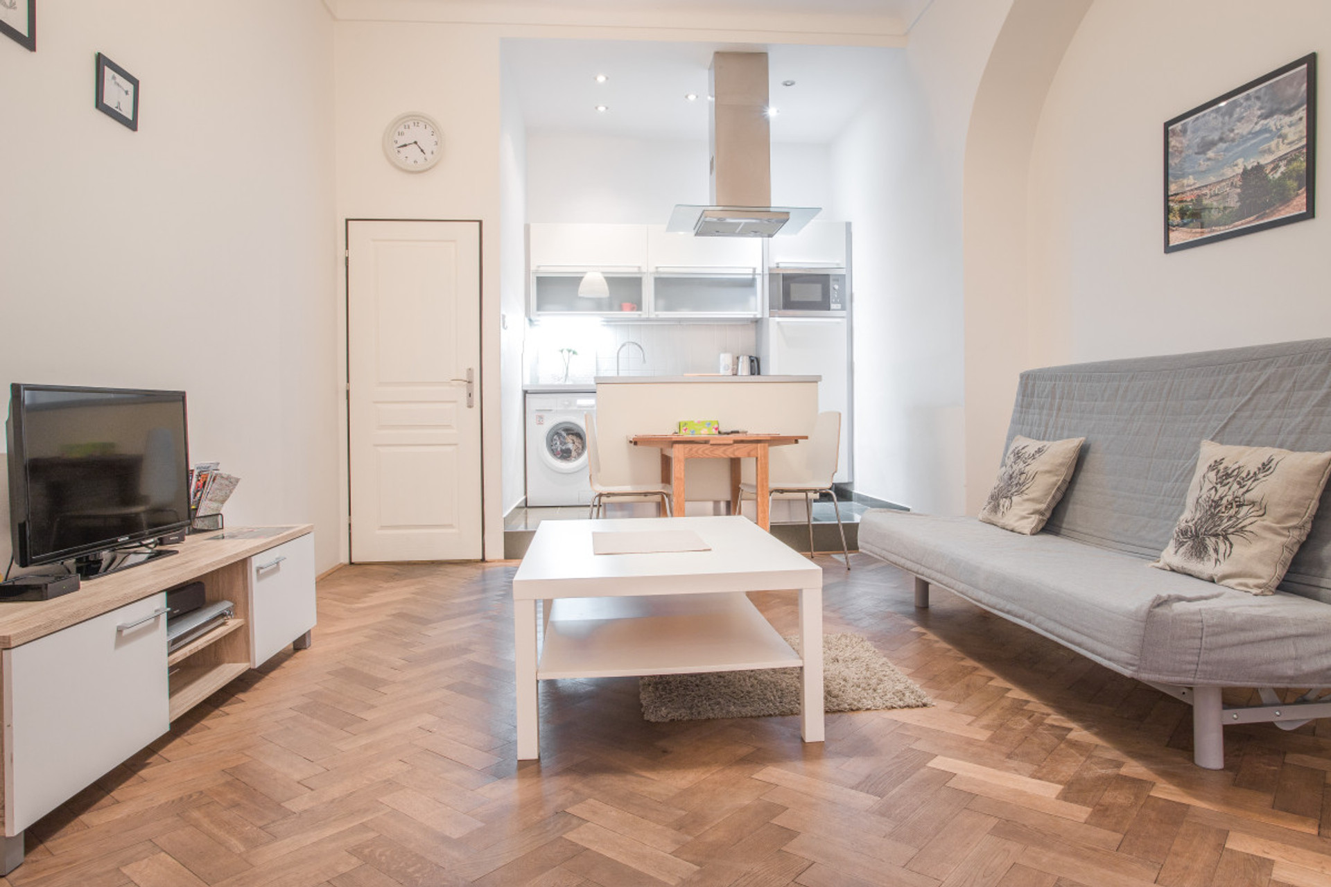 Living Room & Kitchenette