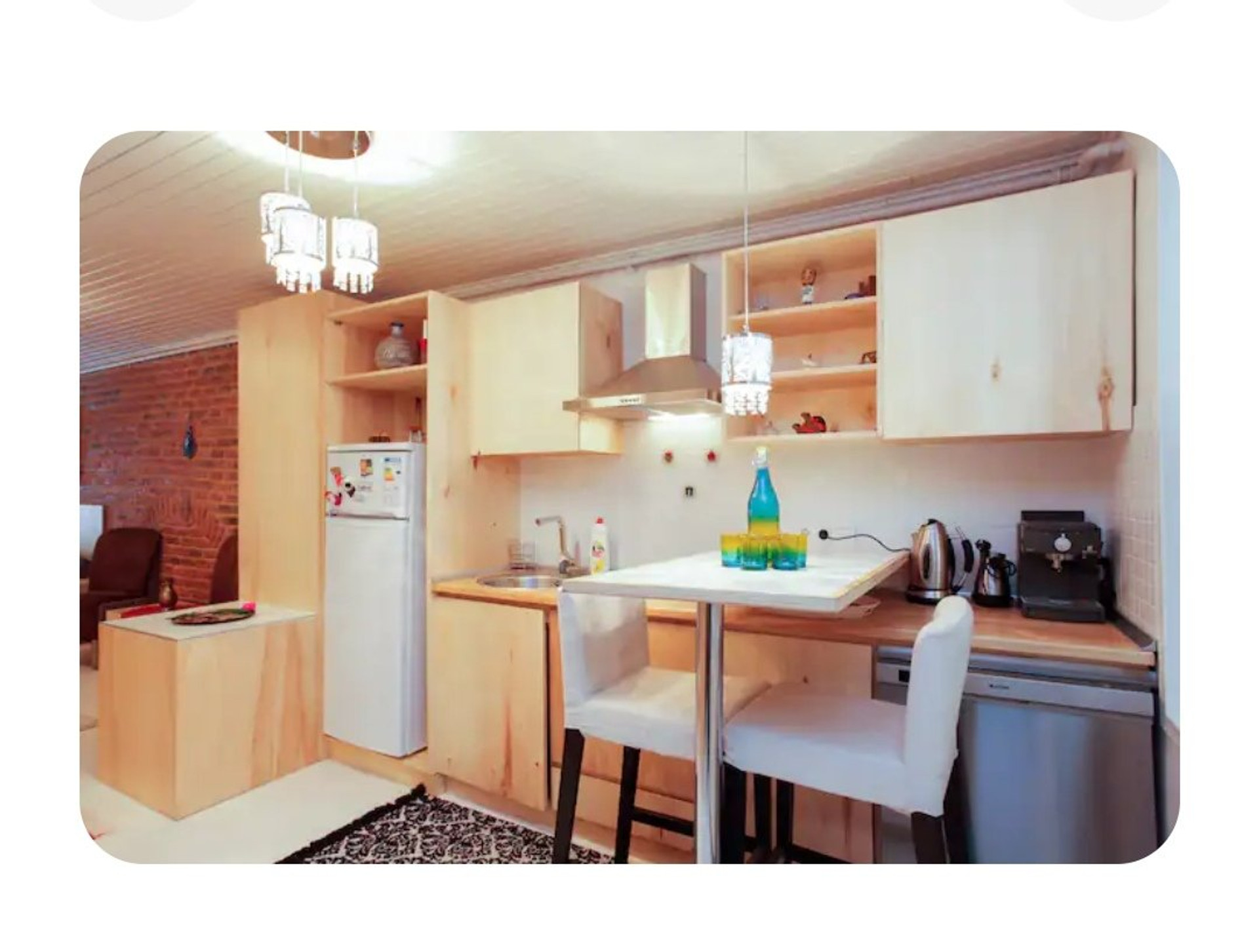 The kitchen 
