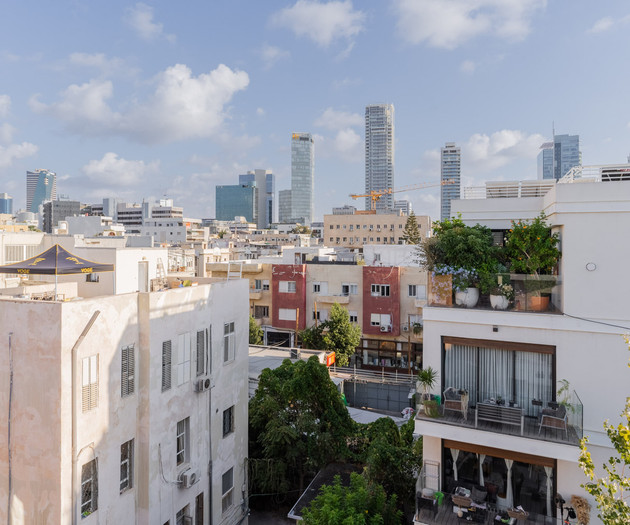 Blueground |Nahalat Bynamin,Garden view,Balcony-28