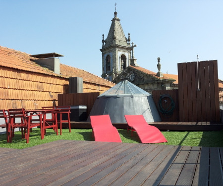 Studio with terrace @ Porto historic centre