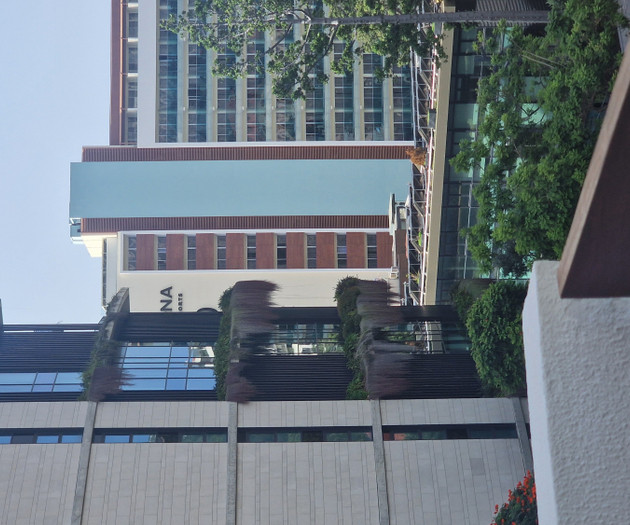 View of nearby building exterior