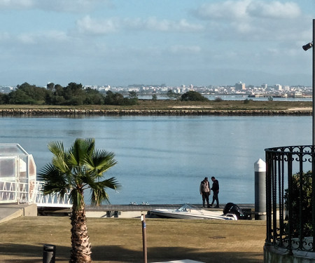 Quiet flat w/ balcony view of the Aveiro lagoon