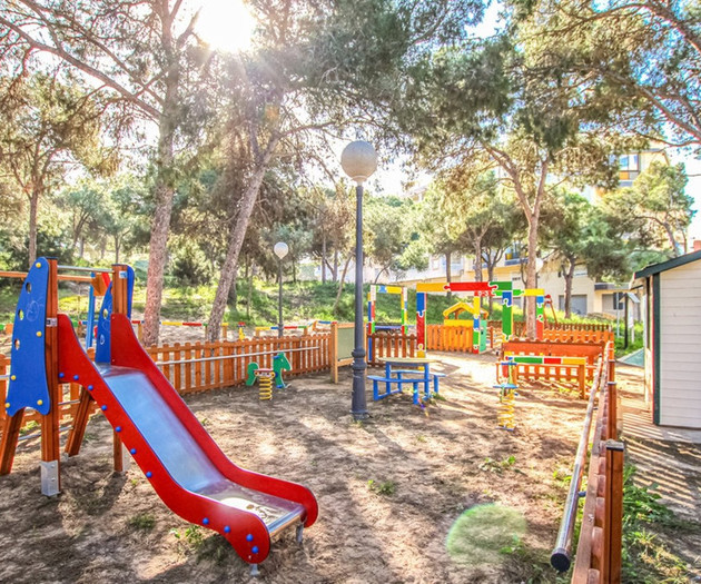 Children's playground area
