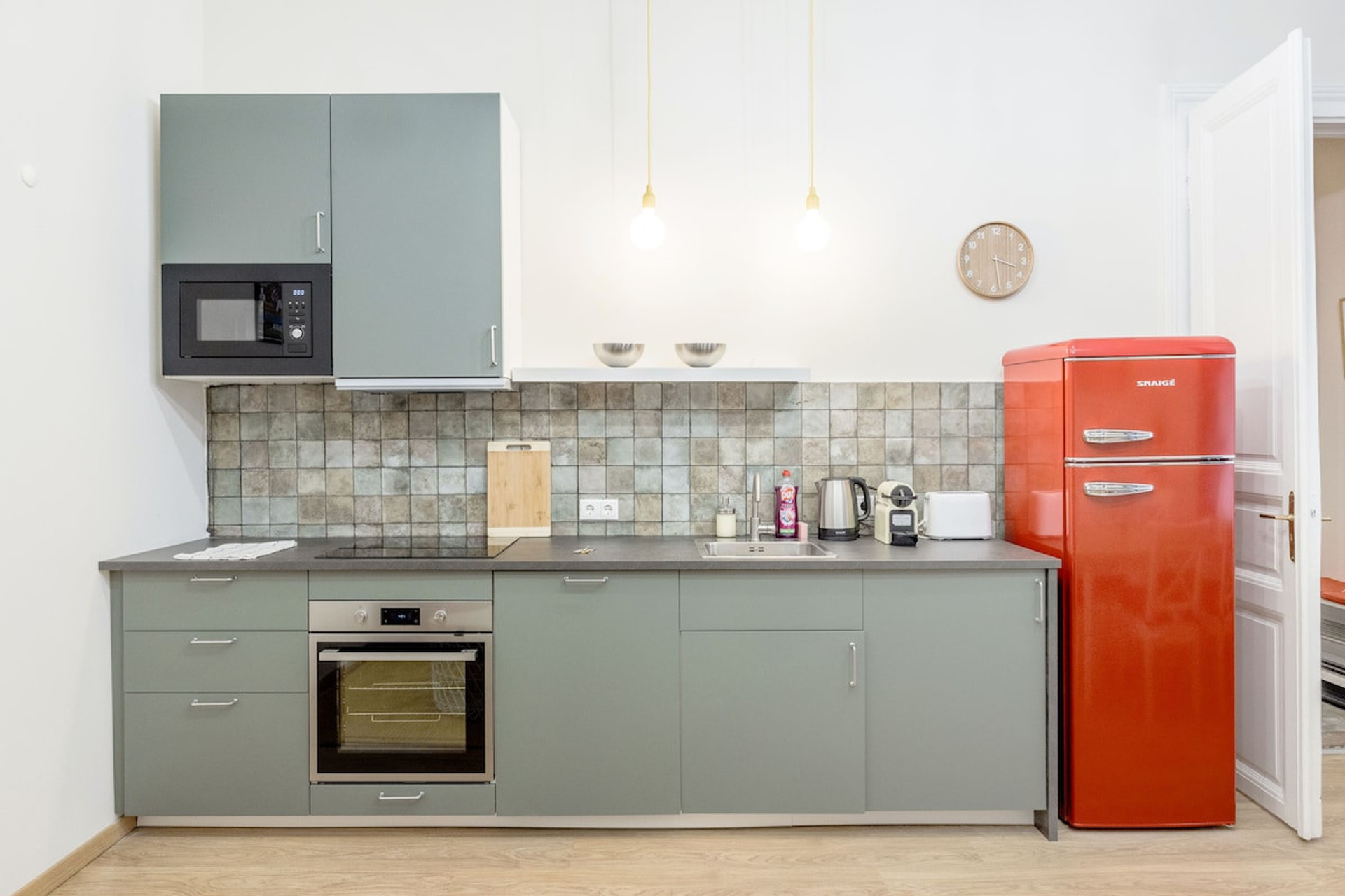 Fully equipped kitchen