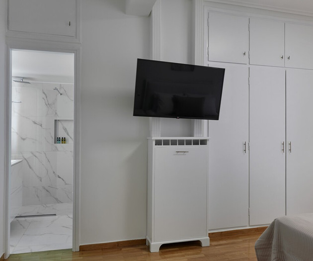 The first's bedroom's smart TV