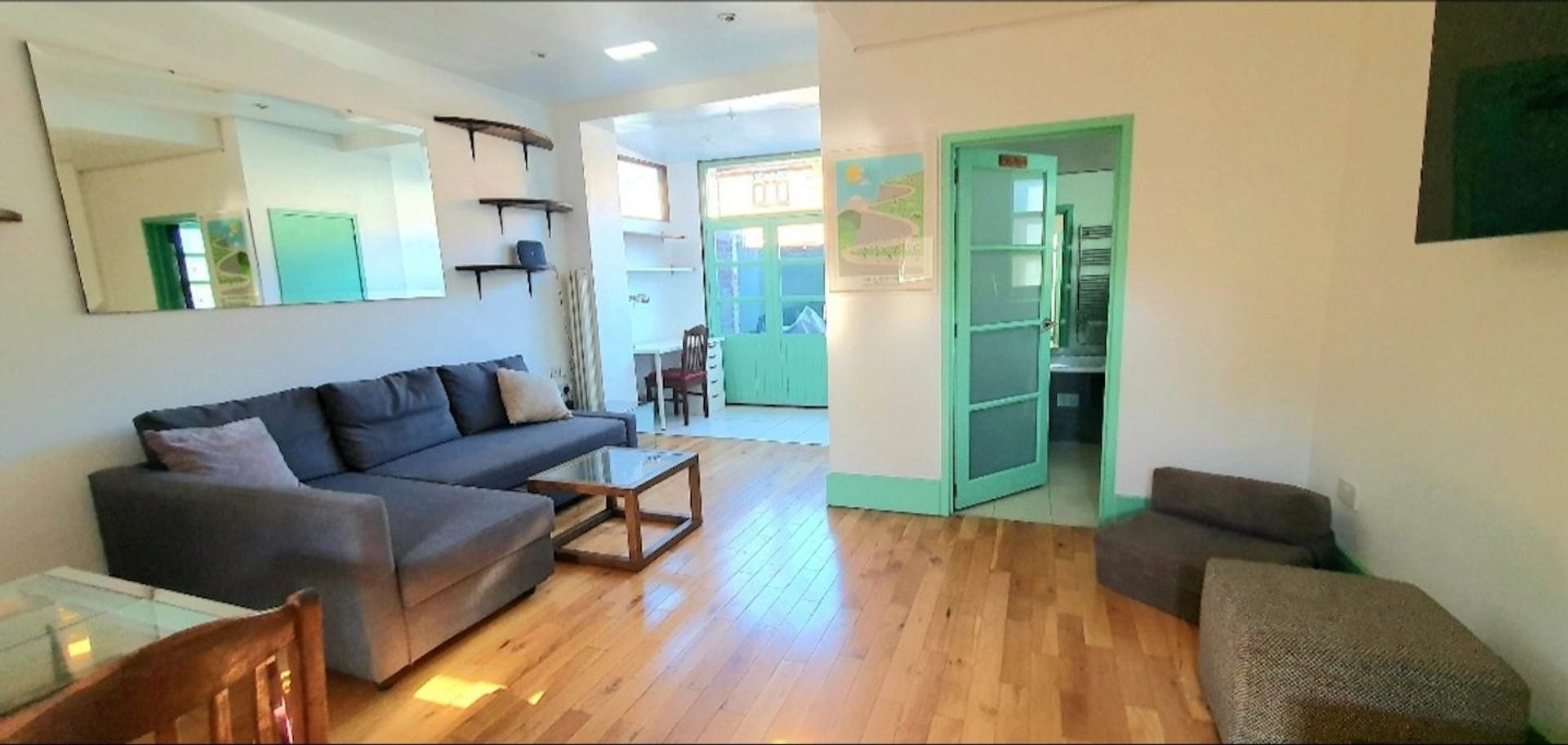 Living Room Entrance from the Kitchen