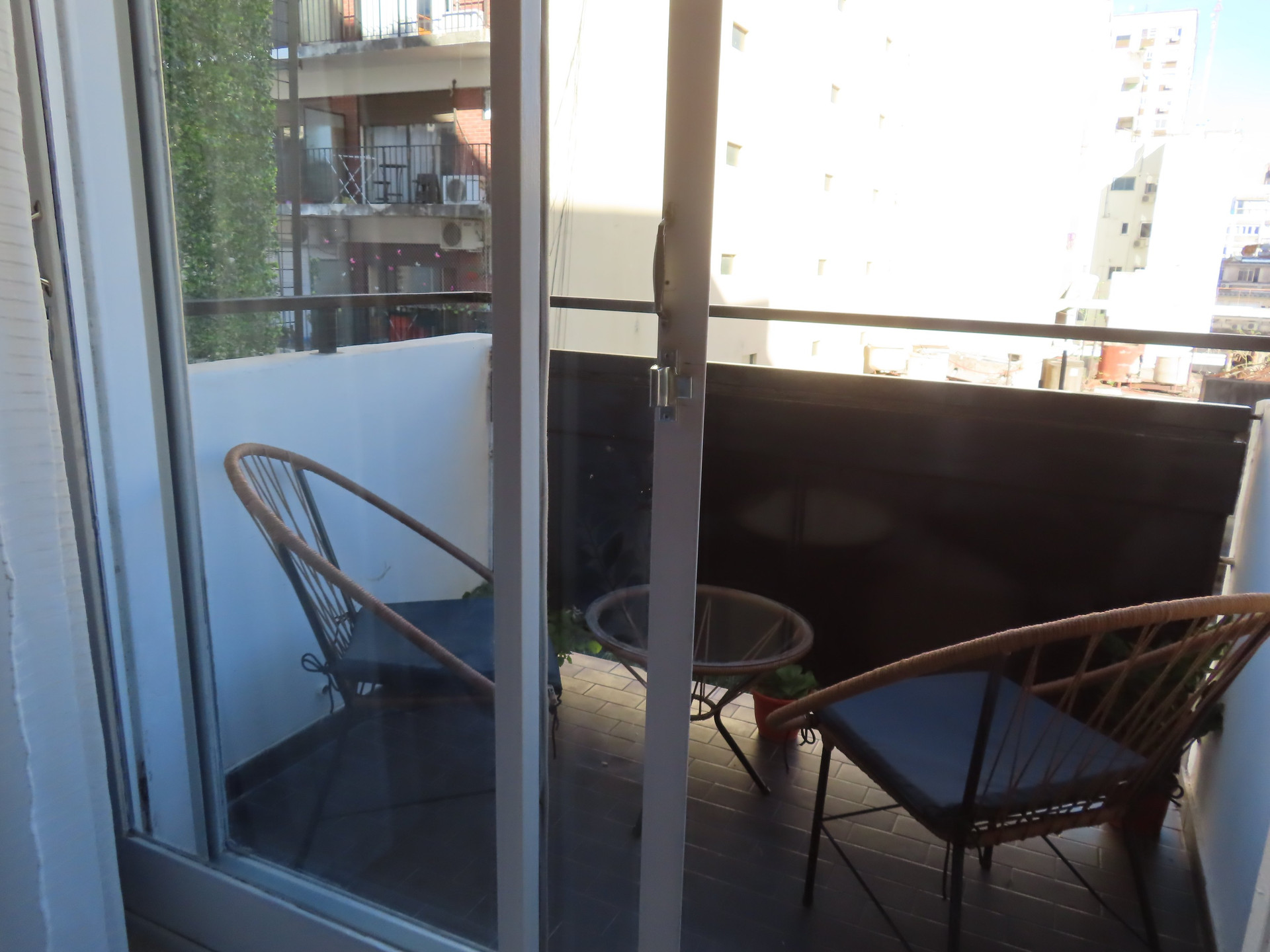 Private balcony