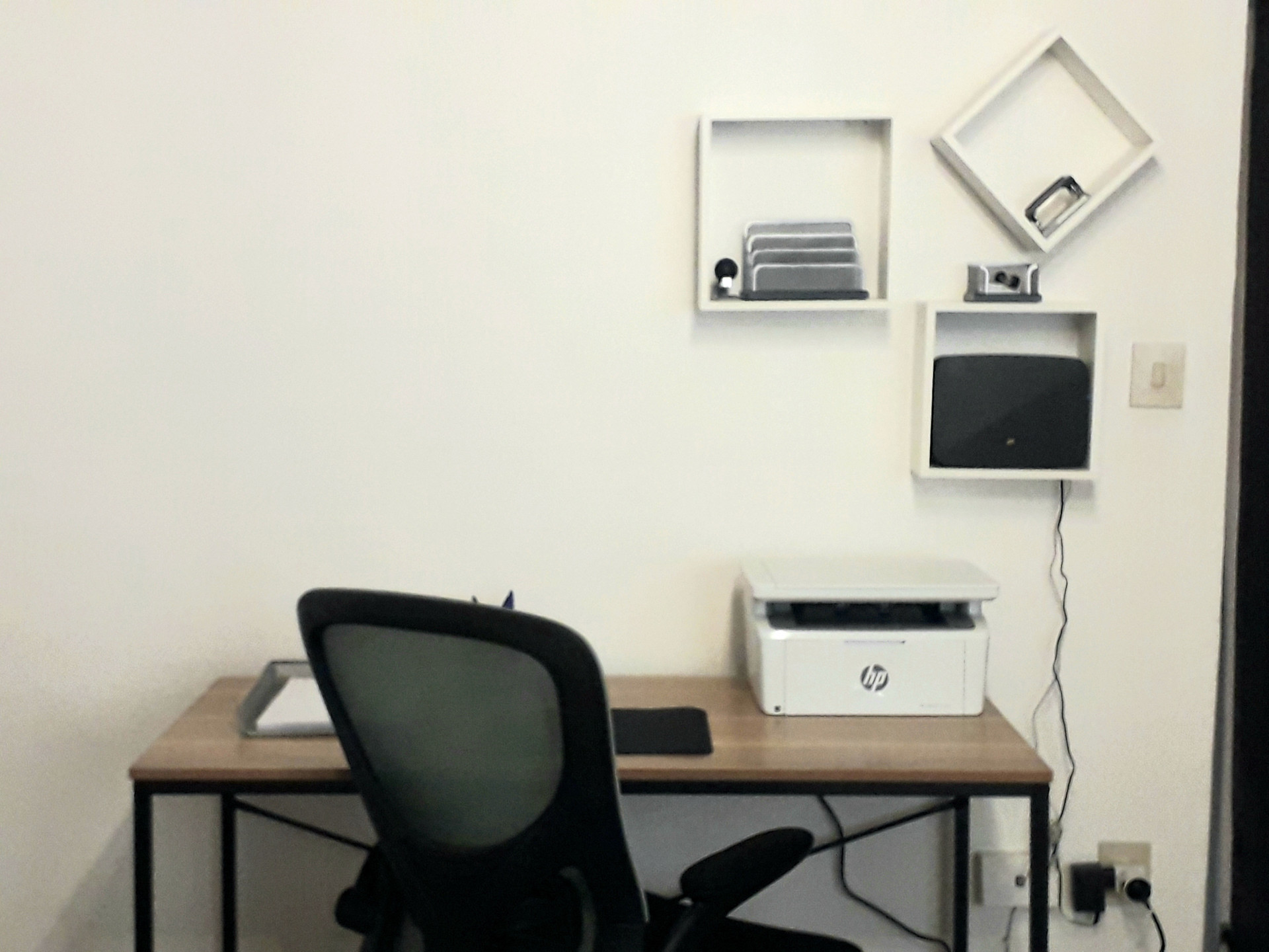 Desk corner in the bedroom 