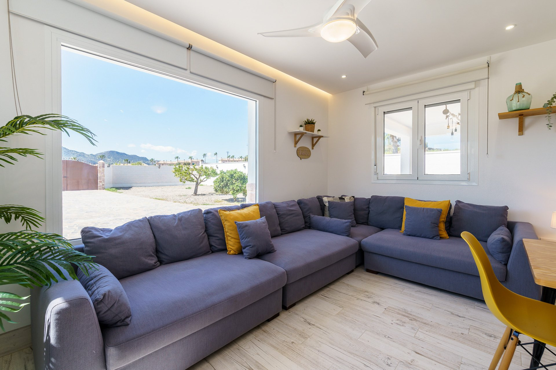 Large corner sofa living room