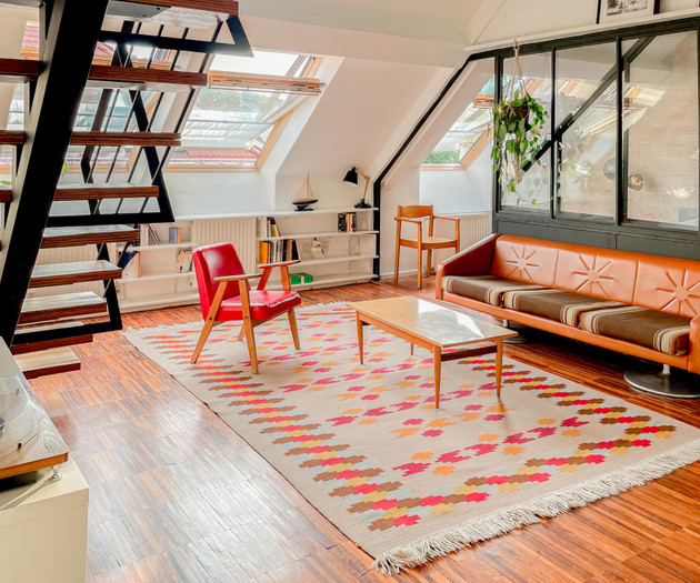 Penthouse with terrace and panoramic view