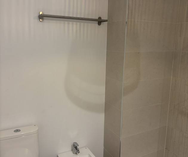 Bathroom bidet and toilet