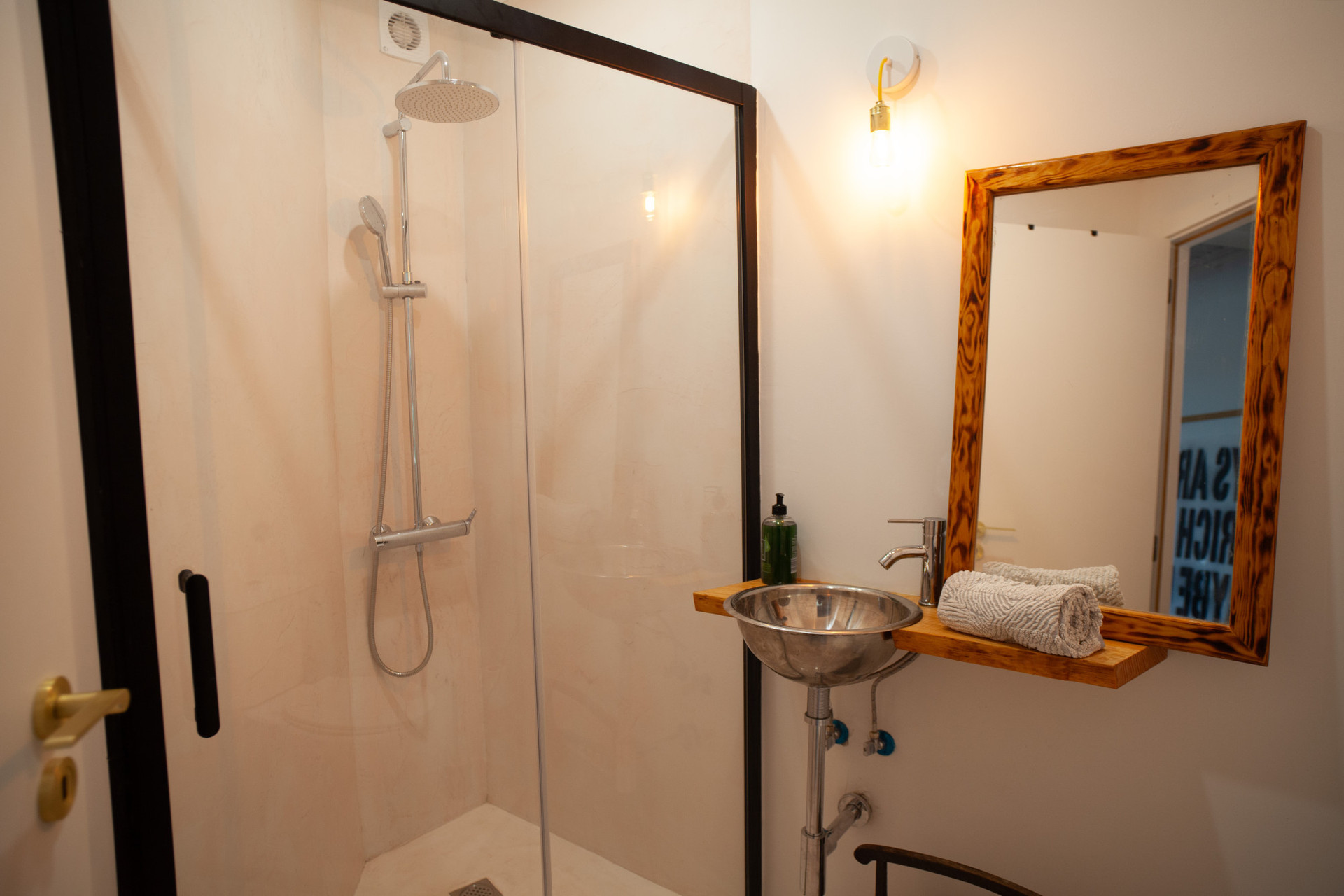 Your private bathroom with shower