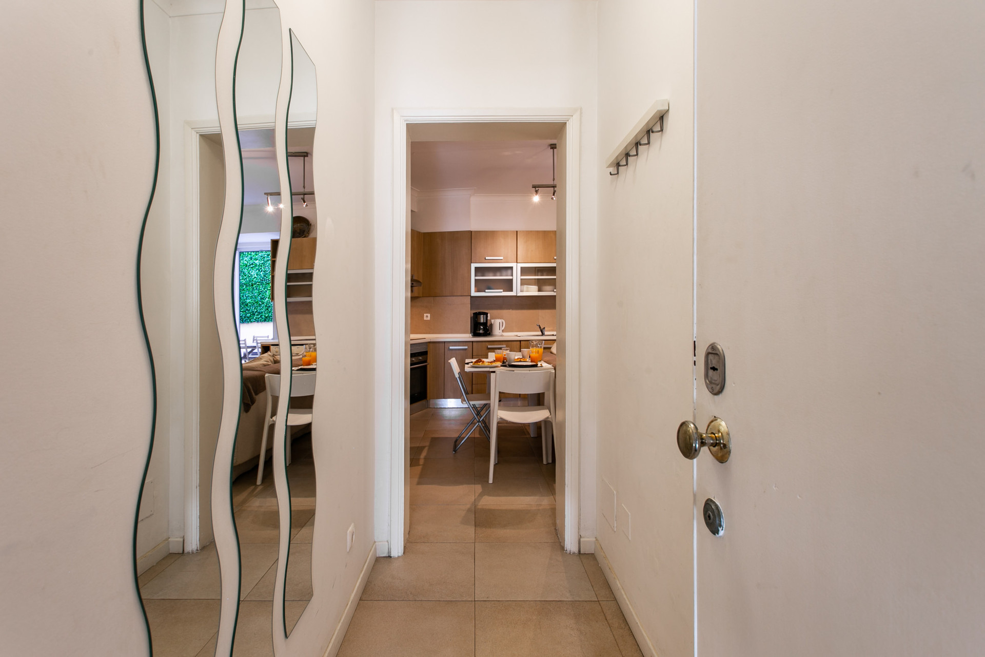 apartment's entrance
