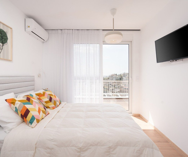 LIV - Heavenly Rooftop Flat in Koukaki