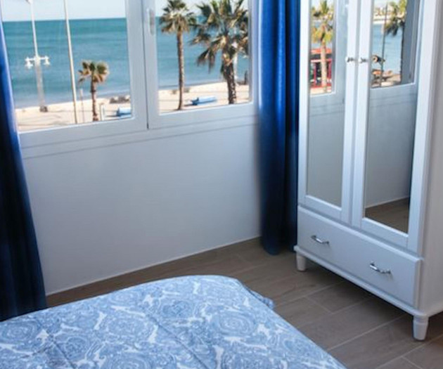 Holidays2Malaga Mendoza with terrace and front sea