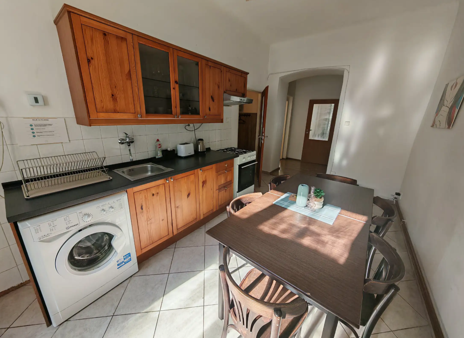 Kitchen and dining room