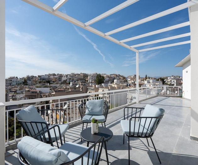 LIV - Heavenly Rooftop Flat in Koukaki
